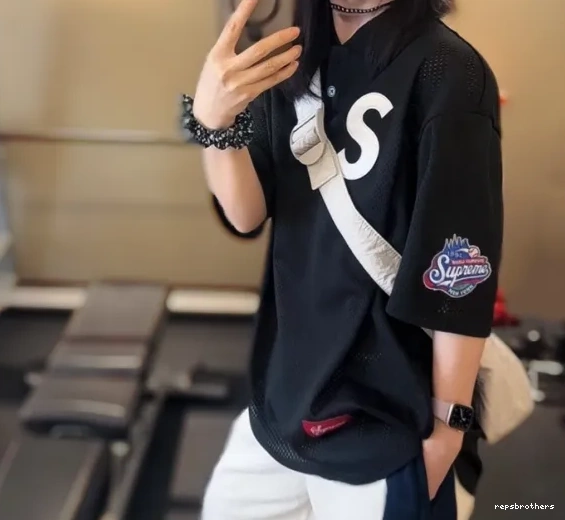 BASEBALL S ¥209 HENLEY 24FW LOGO TEE 0708